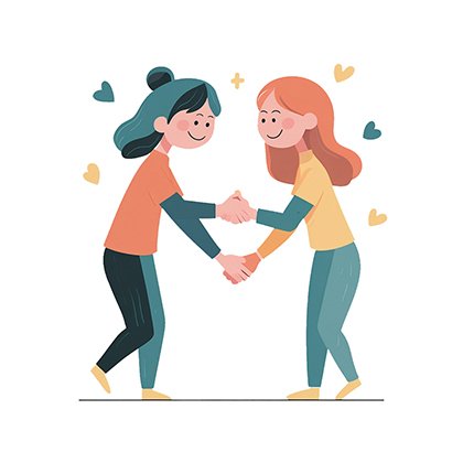 Gader app interface showing people connecting